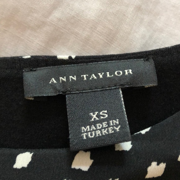 Ann Taylor Black Blouse - Picture 2 of 4